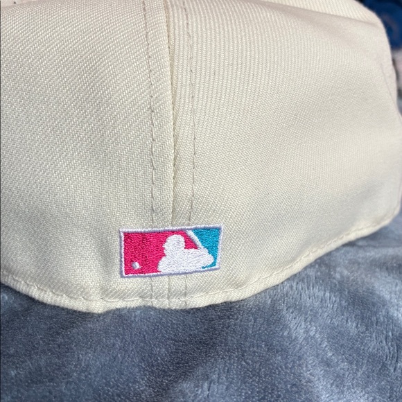 New Era Cream and Pink Women's Hat | NWOT - Picture 3 of 5